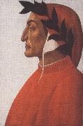 Portrait of Dante Alighieri (mk36), Sandro Botticelli